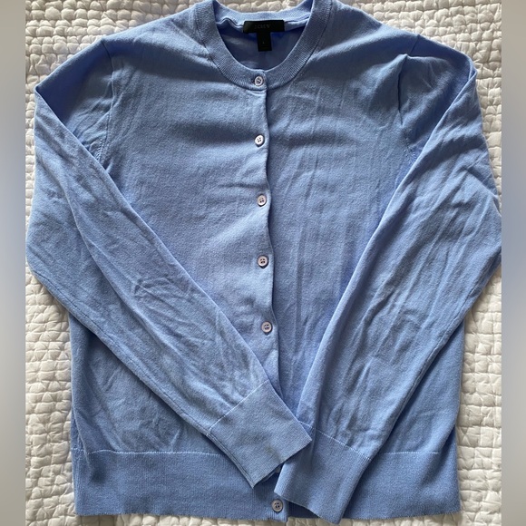 J. Crew Sweaters - J.Crew cotton blend Jackie cardigan. Size large